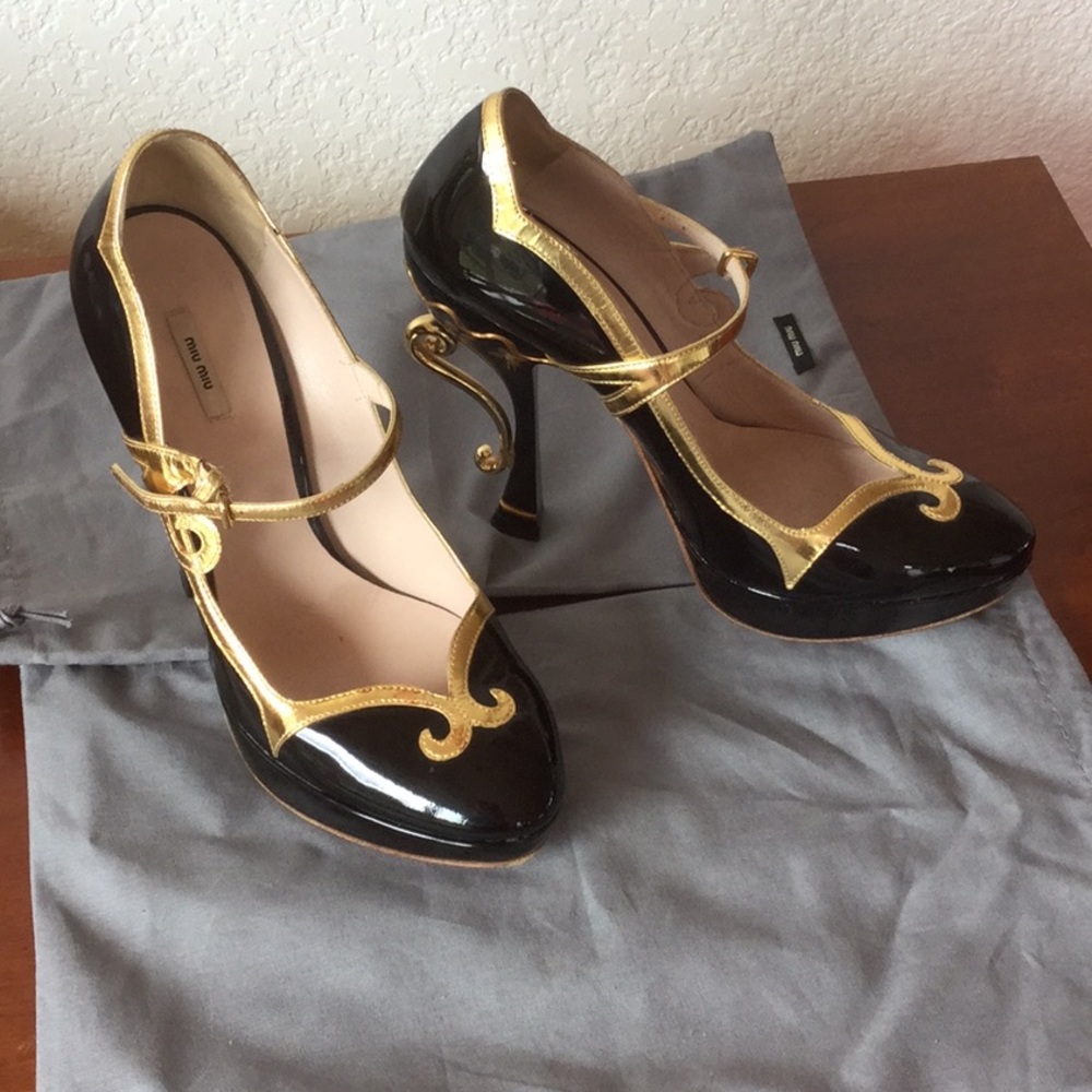 Miu Miu Platform Pumps